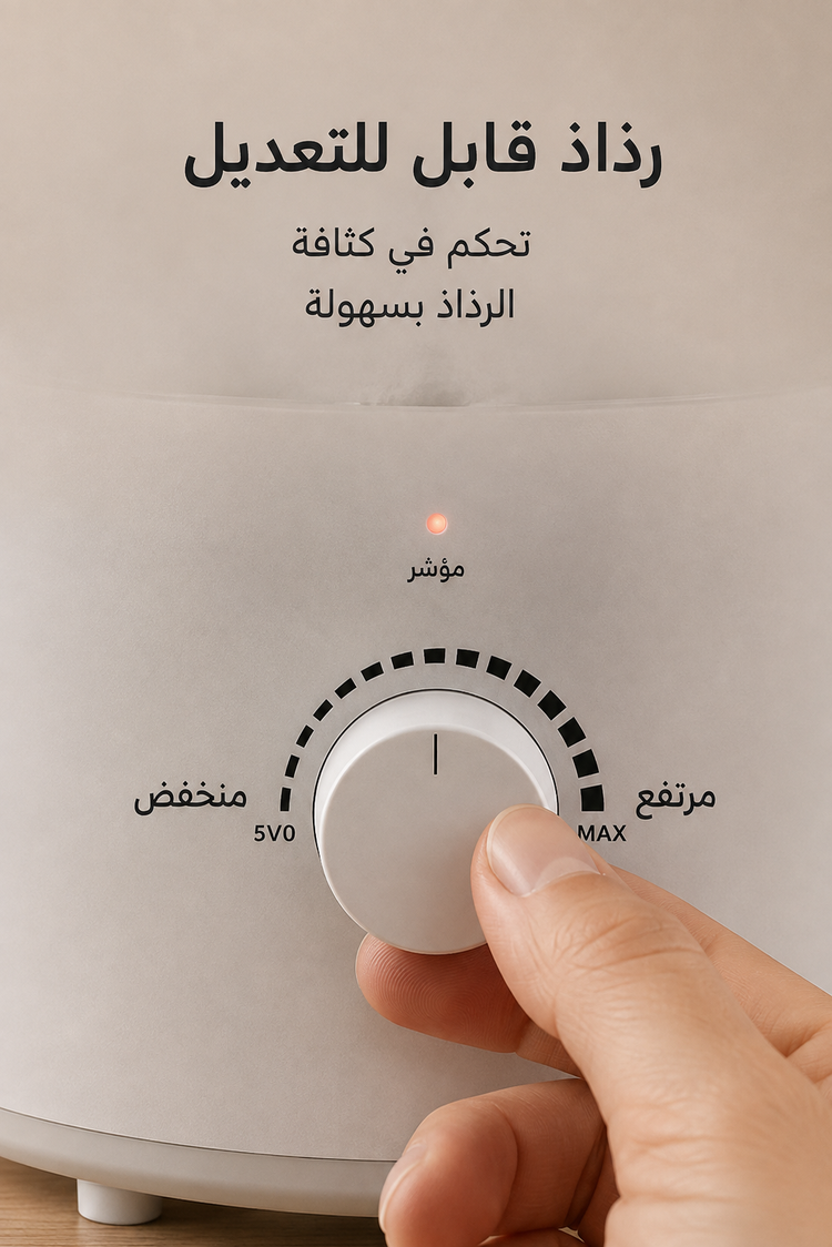 جهاز مرطب هواء من ماركة DENX يتميز بتصميم أنيق بسعة 2.5 لتر